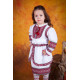 Український вишитий костюм для дівчинки