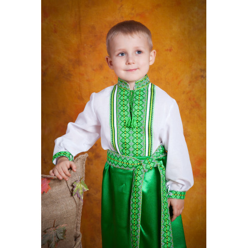Українська вишита сорочка для хлопчика